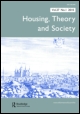 Cover image for Housing, Theory and Society, Volume 20, Issue 2, 2003