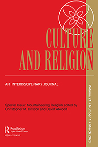 Cover image for Culture and Religion, Volume 21, Issue 1, 2020