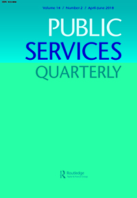 Cover image for Public Services Quarterly, Volume 14, Issue 2, 2018