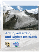 Cover image for Arctic, Antarctic, and Alpine Research, Volume 46, Issue 2, 2014