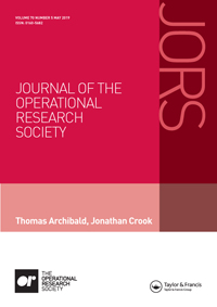 Cover image for Journal of the Operational Research Society, Volume 70, Issue 5, 2019