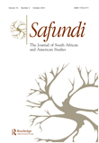 Cover image for Safundi, Volume 15, Issue 4, 2014