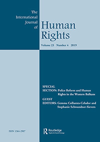 Cover image for The International Journal of Human Rights, Volume 23, Issue 4, 2019