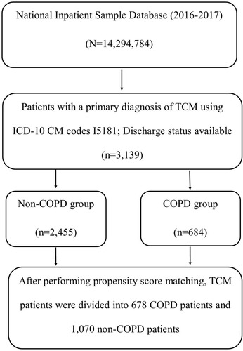 Figure 1 Flow chart of the selection process for the final patient sample used in this study.