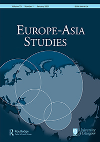 Cover image for Europe-Asia Studies, Volume 73, Issue 1, 2021