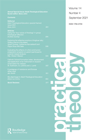Cover image for Practical Theology, Volume 14, Issue 4, 2021