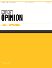 Cover image for Expert Opinion on Pharmacotherapy, Volume 22, Issue 1, 2021