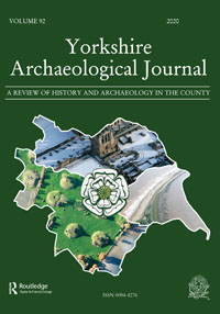 Cover image for Yorkshire Archaeological Journal, Volume 92, Issue 1, 2020