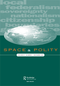 Cover image for Space and Polity, Volume 25, Issue 3, 2021