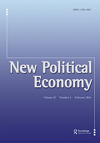 Cover image for New Political Economy, Volume 21, Issue 1, 2016