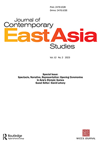 Cover image for Journal of Contemporary East Asia Studies