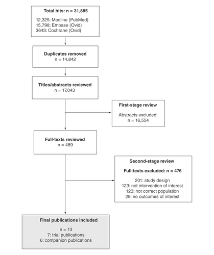 Figure 1. PRISMA criteria.