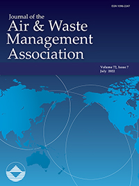 Cover image for Journal of the Air & Waste Management Association, Volume 72, Issue 7, 2022