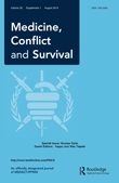Cover image for Medicine, Conflict and Survival, Volume 30, Issue sup1, 2014