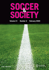 Cover image for Soccer & Society, Volume 21, Issue 2, 2020