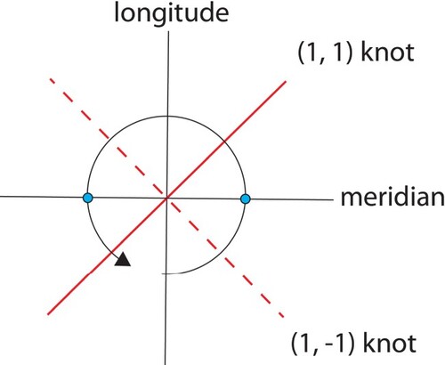 Figure 10. Identifying a knot.
