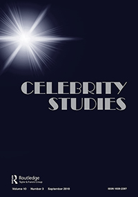 Cover image for Celebrity Studies, Volume 10, Issue 3, 2019