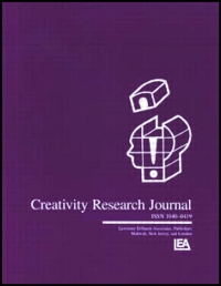 Cover image for Creativity Research Journal, Volume 18, Issue 1, 2006