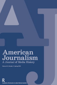 Cover image for American Journalism, Volume 40, Issue 2, 2023