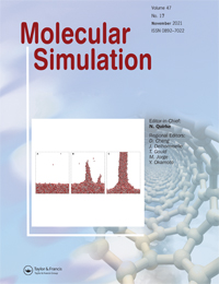 Cover image for Molecular Simulation, Volume 47, Issue 17, 2021