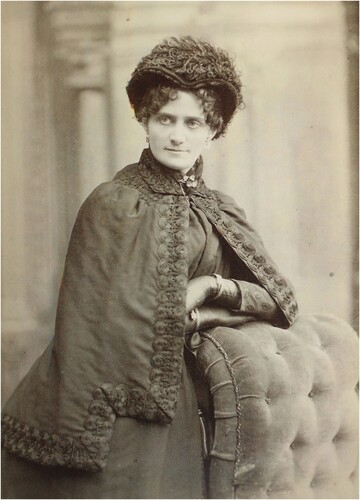 Figure 9. Undated photograph of Effie Hinkley Ober, from the Blue Hill (Maine) Historical Society. Personal collection of the author.
