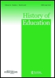 Cover image for History of Education, Volume 37, Issue 4, 2008