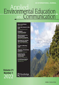 Cover image for Applied Environmental Education & Communication, Volume 21, Issue 1, 2022
