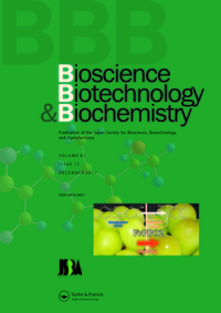 Cover image for Bioscience, Biotechnology, and Biochemistry, Volume 81, Issue 12, 2017