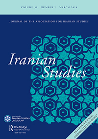Cover image for Iranian Studies, Volume 51, Issue 2, 2018