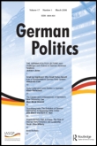 Cover image for German Politics, Volume 7, Issue 1, 1998