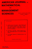 Cover image for American Journal of Mathematical and Management Sciences, Volume 3, Issue 2, 1983