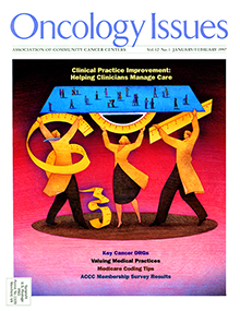 Cover image for Oncology Issues, Volume 12, Issue 1, 1997