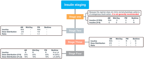 Figure 2 Insulin staging.
