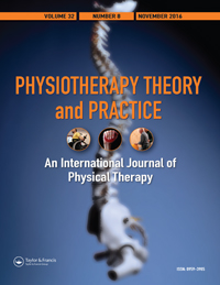 Cover image for Physiotherapy Theory and Practice, Volume 32, Issue 8, 2016