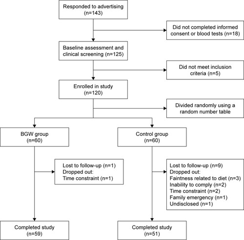 Figure 1 Flow diagram of the study.