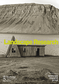 Cover image for Landscape Research, Volume 47, Issue 3, 2022