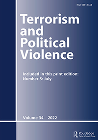 Cover image for Terrorism and Political Violence, Volume 34, Issue 5, 2022