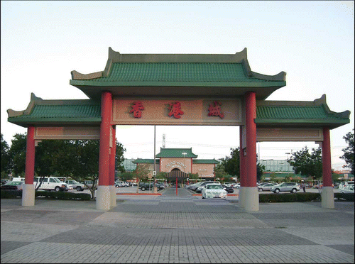 Fig. 6. New Chinatown Gate, Hong Kong Mall.