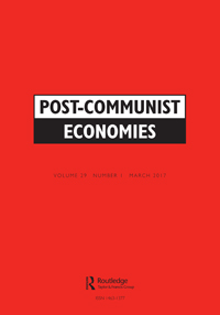 Cover image for Post-Communist Economies, Volume 29, Issue 1, 2017