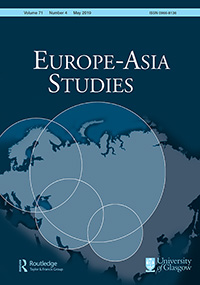 Cover image for Europe-Asia Studies, Volume 71, Issue 4, 2019