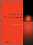 Cover image for Applied Economics, Volume 43, Issue 23, 2011