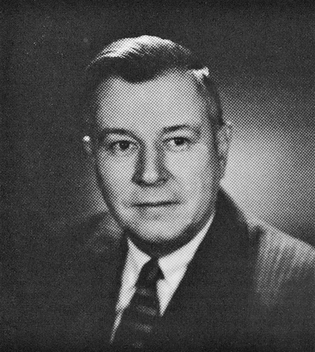 Figure 10. A photograph of William S. (‘Bill’) Hoffmeister (1901–1980), who became Bill Evitt's mentor in palynology during his time with the Carter Oil Company/the Jersey Production Research Company between 1956 and 1962. This photograph was used in the dedication to Bill Hoffmeister by Bill Evitt in the collection of papers presented at the first Annual Meeting of the AASP held in Baton Rouge, Louisiana, in October 1968, and published as volume 1 of Geoscience and Man in 1970. Reproduced with the permission of AASP – The Palynological Society.