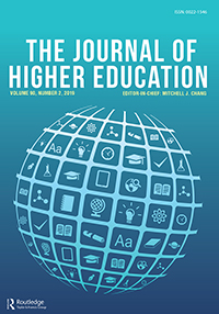 Cover image for The Journal of Higher Education, Volume 90, Issue 2, 2019