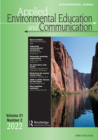 Cover image for Applied Environmental Education & Communication, Volume 21, Issue 2, 2022