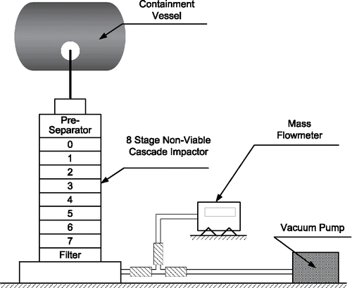 Figure 1. Simplified scheme of the experimental set-up.