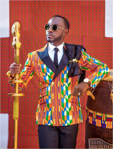 Figure 2. Okyeame Kwame: Made In Ghana album promo photos (courtesy Kwame Nsiah Appau).
