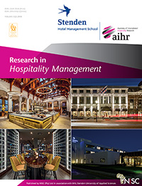 Cover image for Research in Hospitality Management, Volume 8, Issue 2, 2018