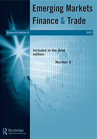 Cover image for Emerging Markets Finance and Trade, Volume 59, Issue 6, 2023