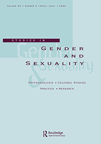 Cover image for Studies in Gender and Sexuality, Volume 25, Issue 2, 2024