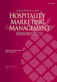 Cover image for Journal of Hospitality Marketing & Management, Volume 28, Issue 1, 2019